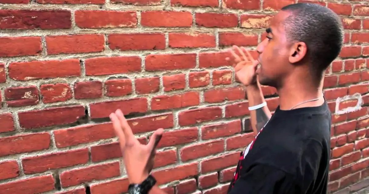 Meme of young man staring at a wall